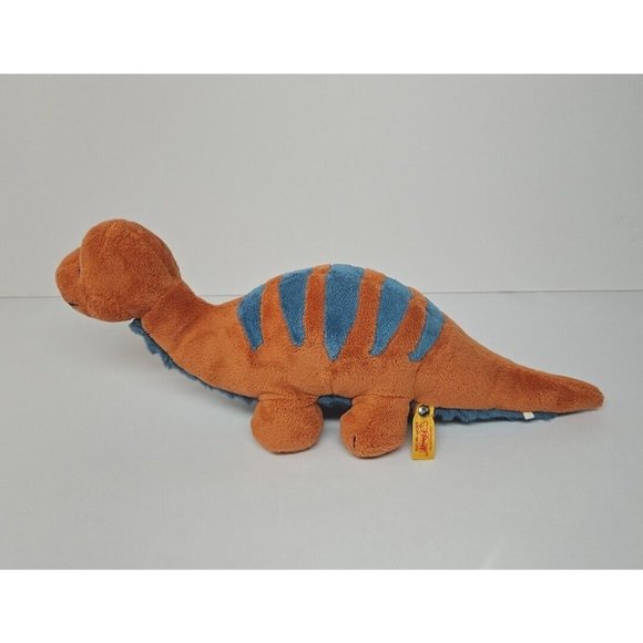 Steiff Bronko Brontosaurus Dinosaur Plush Stuffed Animal Retired 15 Inch - Picture 2 of 4